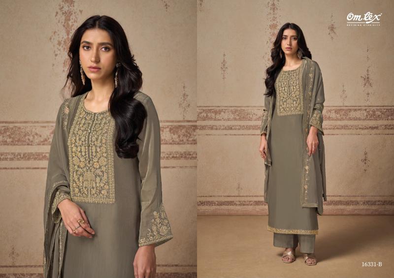 Omtex zelia ladies dress material wholesalers in ahmedabad